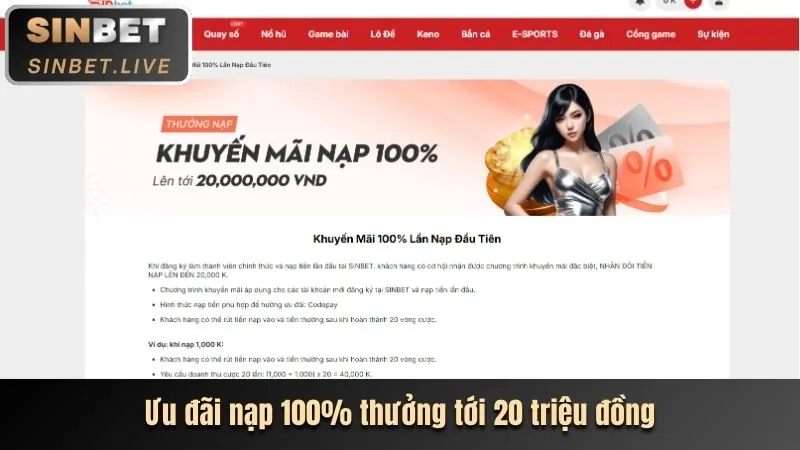 Tiền thưởng chào mừng i9bet151